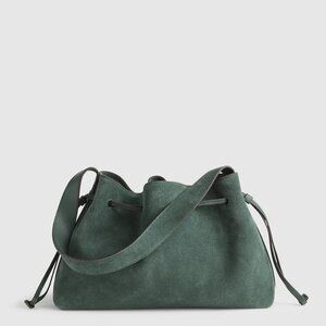 Madewell - The Drawstring Shoulder Bag (architect green)